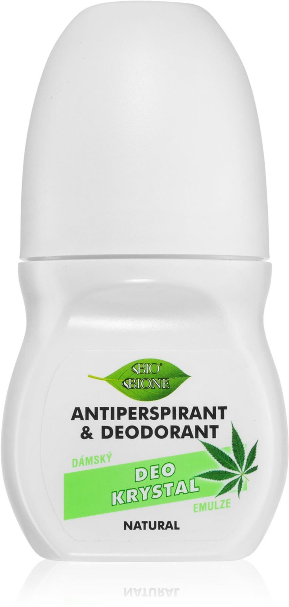 Bione Cosmetics Cannabis - шариковый дезодорант с ароматом цветов /   80  ml  / GTIN 8595061609863