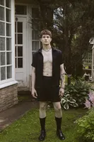 Атласные шорты 