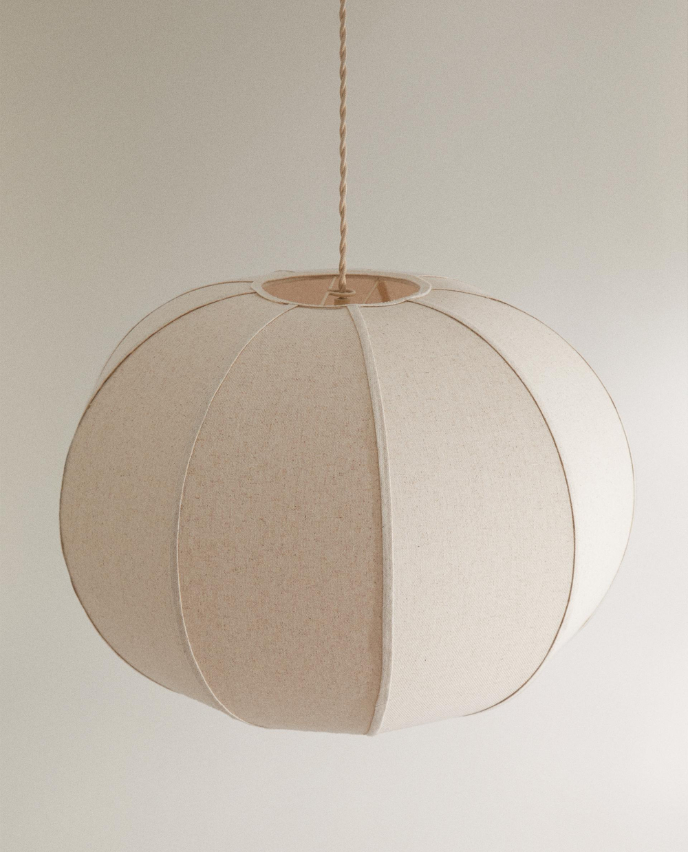 Zara Home Потолочный светильник, цвет экрю, 24.5 см