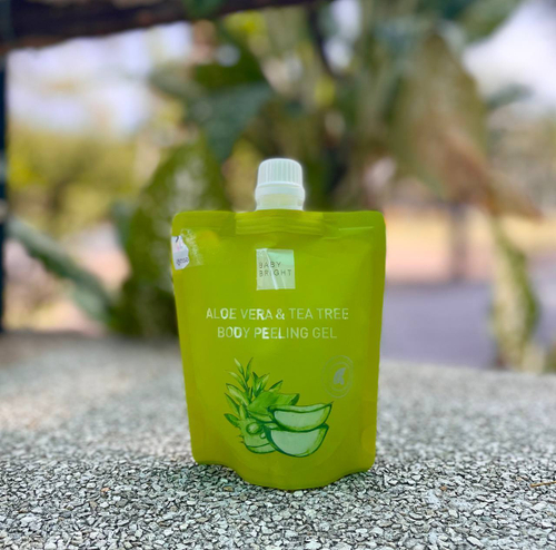 Гель - скатка для тела Baby Bright Aloe Vera & Tea Tree Body Peeling Gel