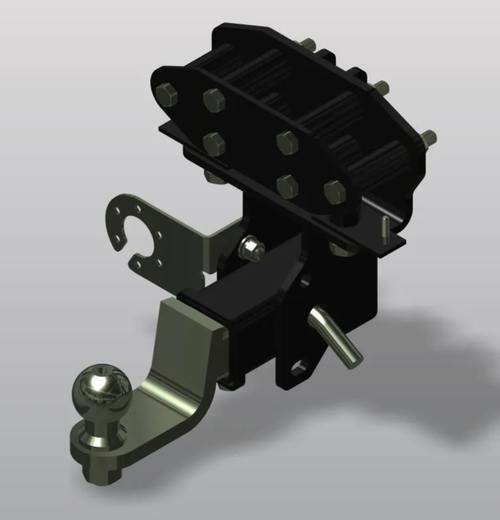 Фаркоп Avtos с универ. элект. Smart, на Toyota Land Cruiser 200 2007-2021 (паспорт и сертификат в комплекте) TY 53