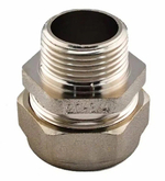 Муфта 20А*3/4" нар. Никель