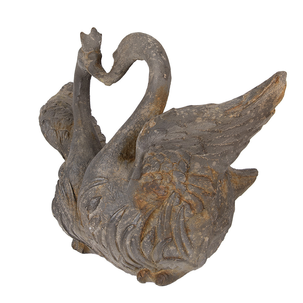 Кашпо "Лебеди" 49x27x37см Магнезия