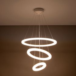 Citilux Электрон Смарт CL710A104S Умная люстра подвесная Белая