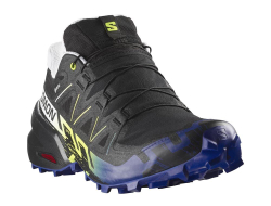 Кроссовки для бега мужские Salomon Speedcross 6 Gore-Tex M Черный и Синий