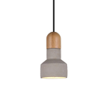 Pendant design lamp  QIE BAMBOO by Bentu Design (Grey)