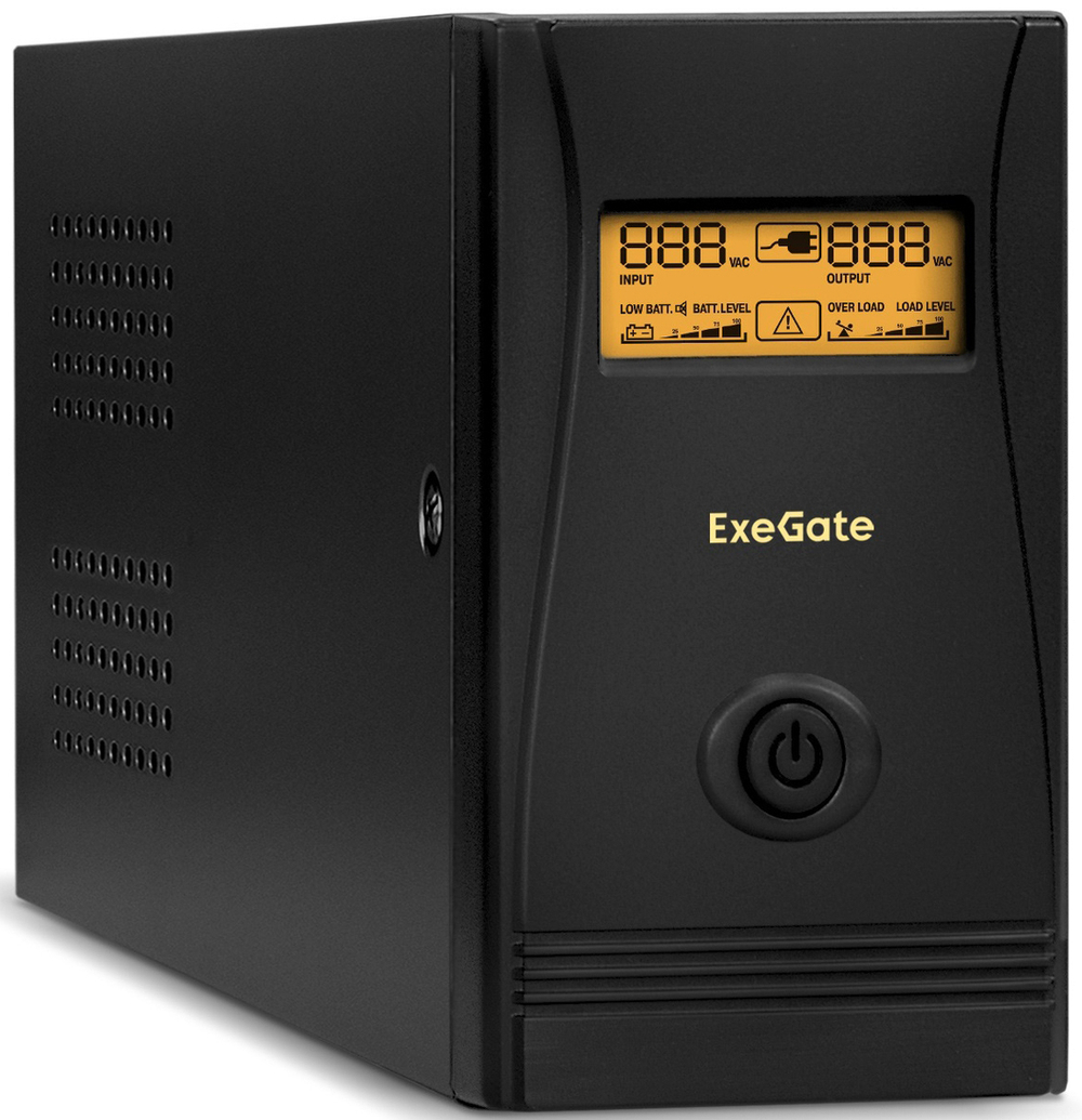 Источник бесперебойного питания  Exegate SpecialPro Smart LLB-800.LCD.AVR.C13.RJ.USB