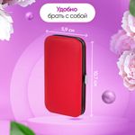 Универсальный набор для маникюра и педикюра 9 в 1 в футляре, MINI, красный, WBZ, 609493