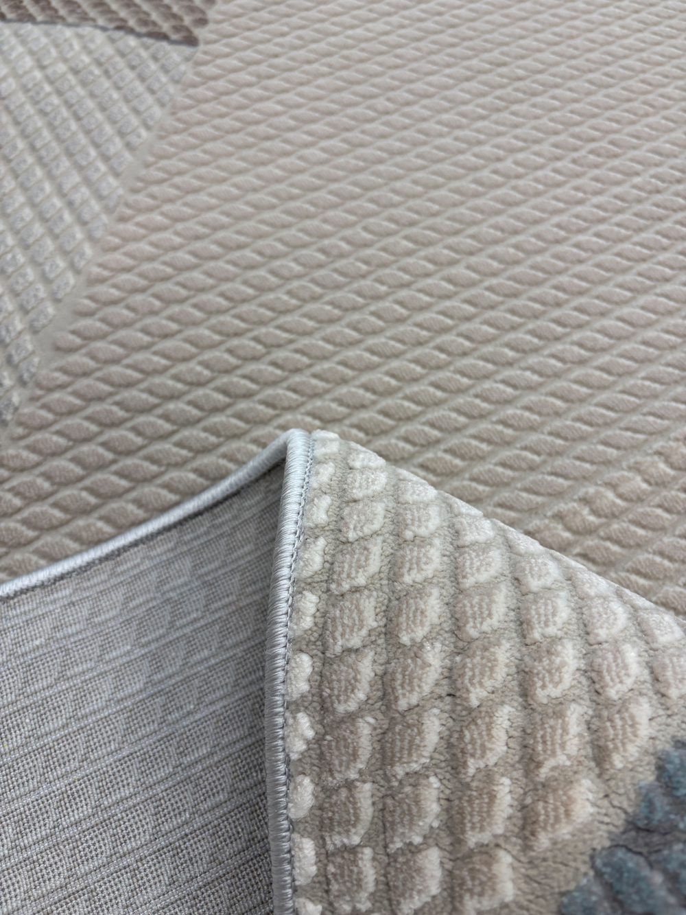 Ковер Delchi 38126A Blue/L.Grey Прямоугольник