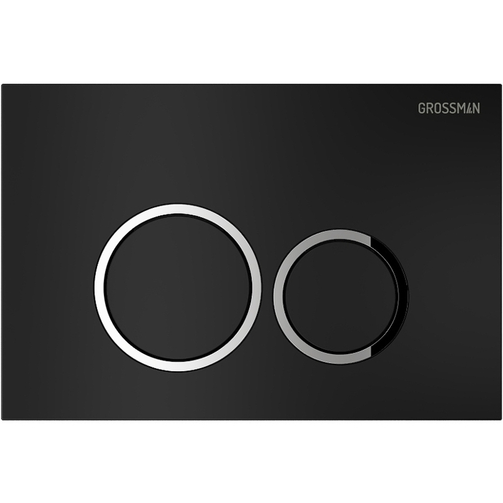 Клавиша смыва Grossman Galaxy 700.K31.01.210.210 Черная матовая