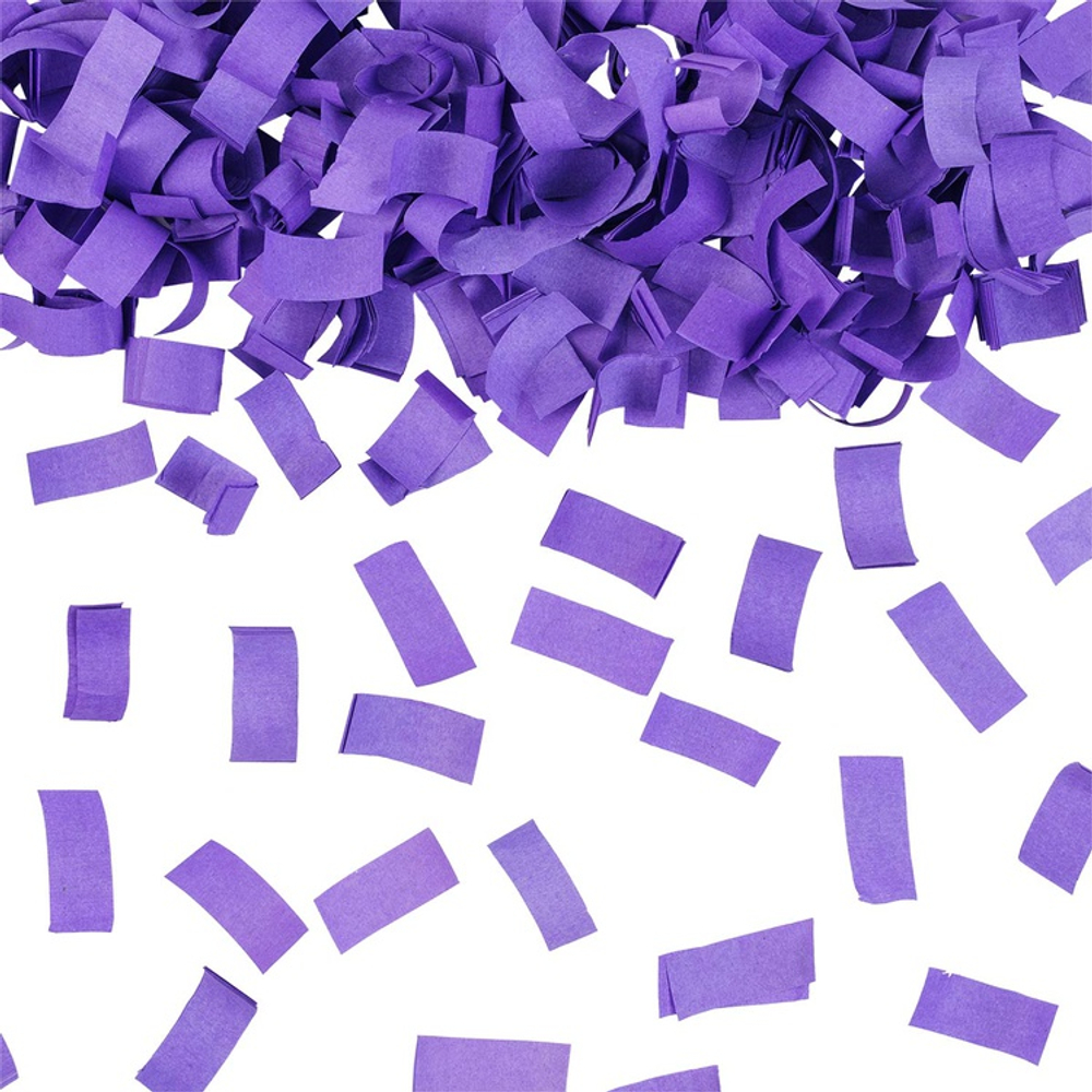 Хлопушка Бумфети 30см конф бум фиолет