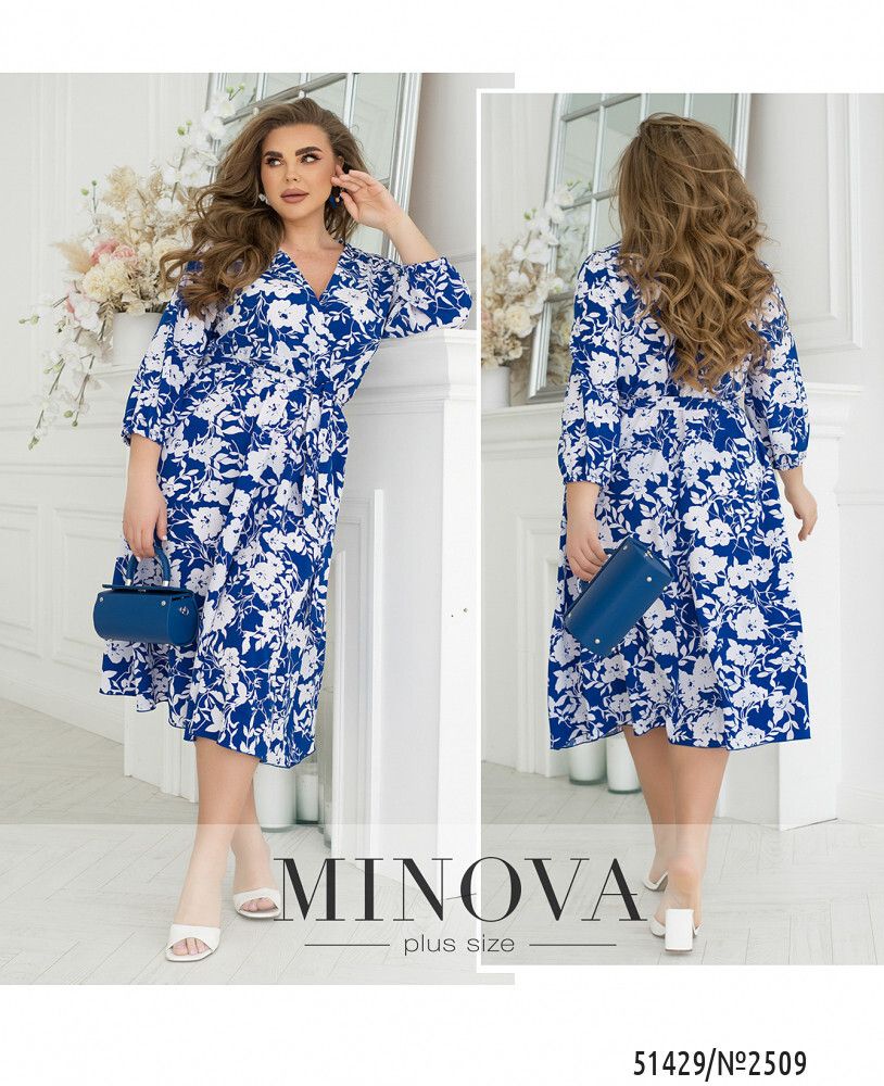 Платье 2509-электрик Minova