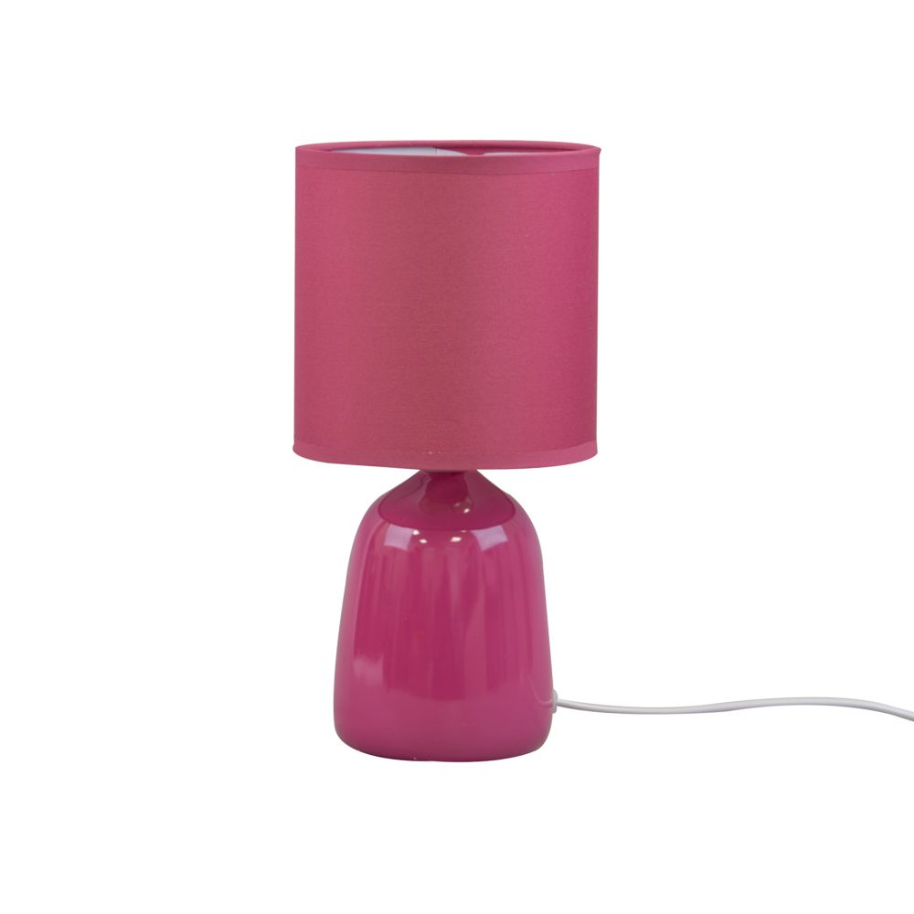 UML-B305 E14 PINK Светильник настольный декоративный под лампу Е14. 40W. Механический выключатель. Розовый. ТМ Uniel
