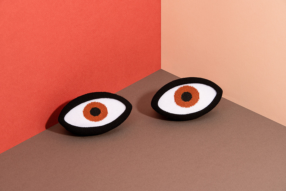 Носки eye, коричневые