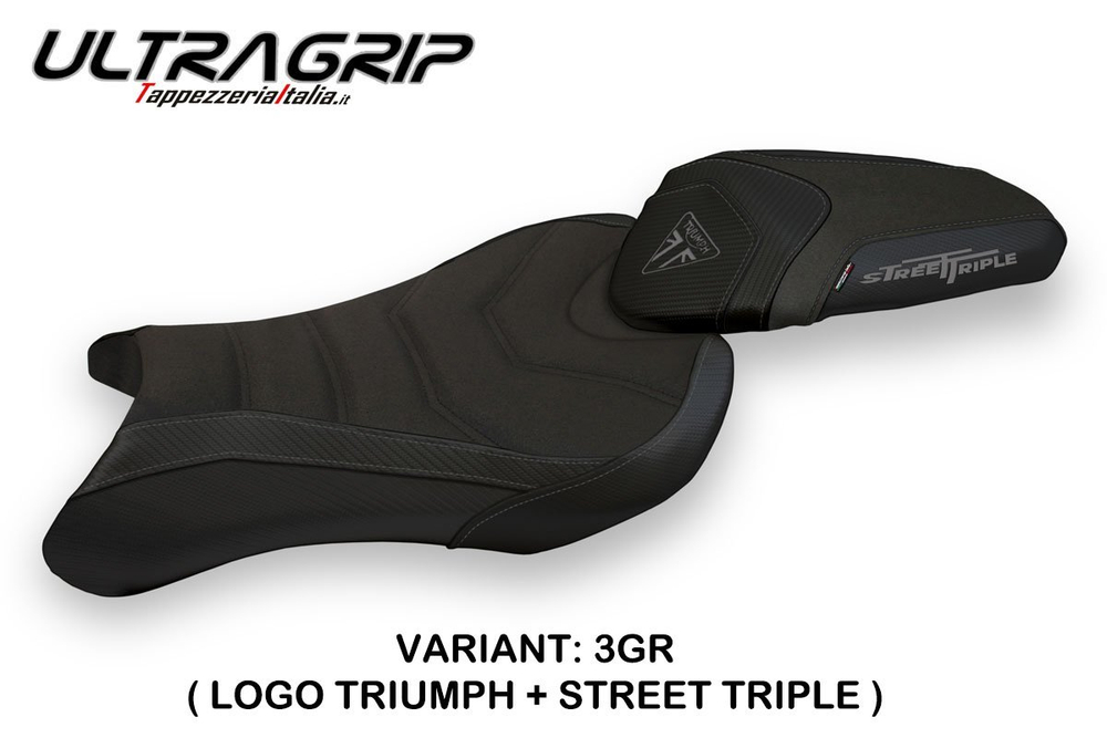 Triumph Street Triple 2017-2020 Tappezzeria Italia чехол для сиденья Avane-TB ультра-сцепление (Ultra-Grip)