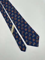 Галстук синий Salvatore Ferragamo