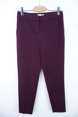 Брюки Calista сочного винного цвета, маркировка 44, визуально 44 размер