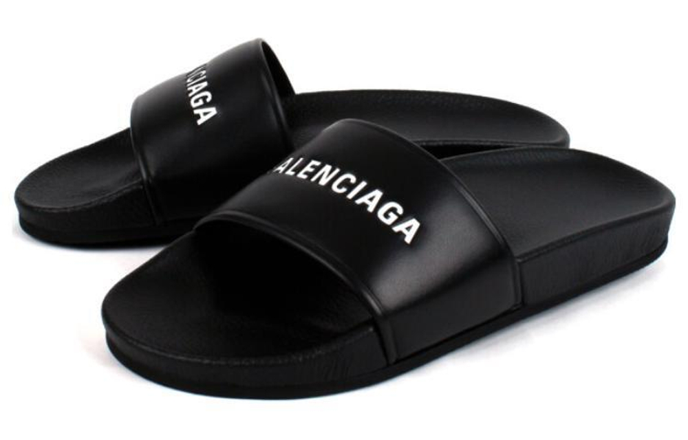 Balenciaga Logo Slides (Женская размерная сетка)