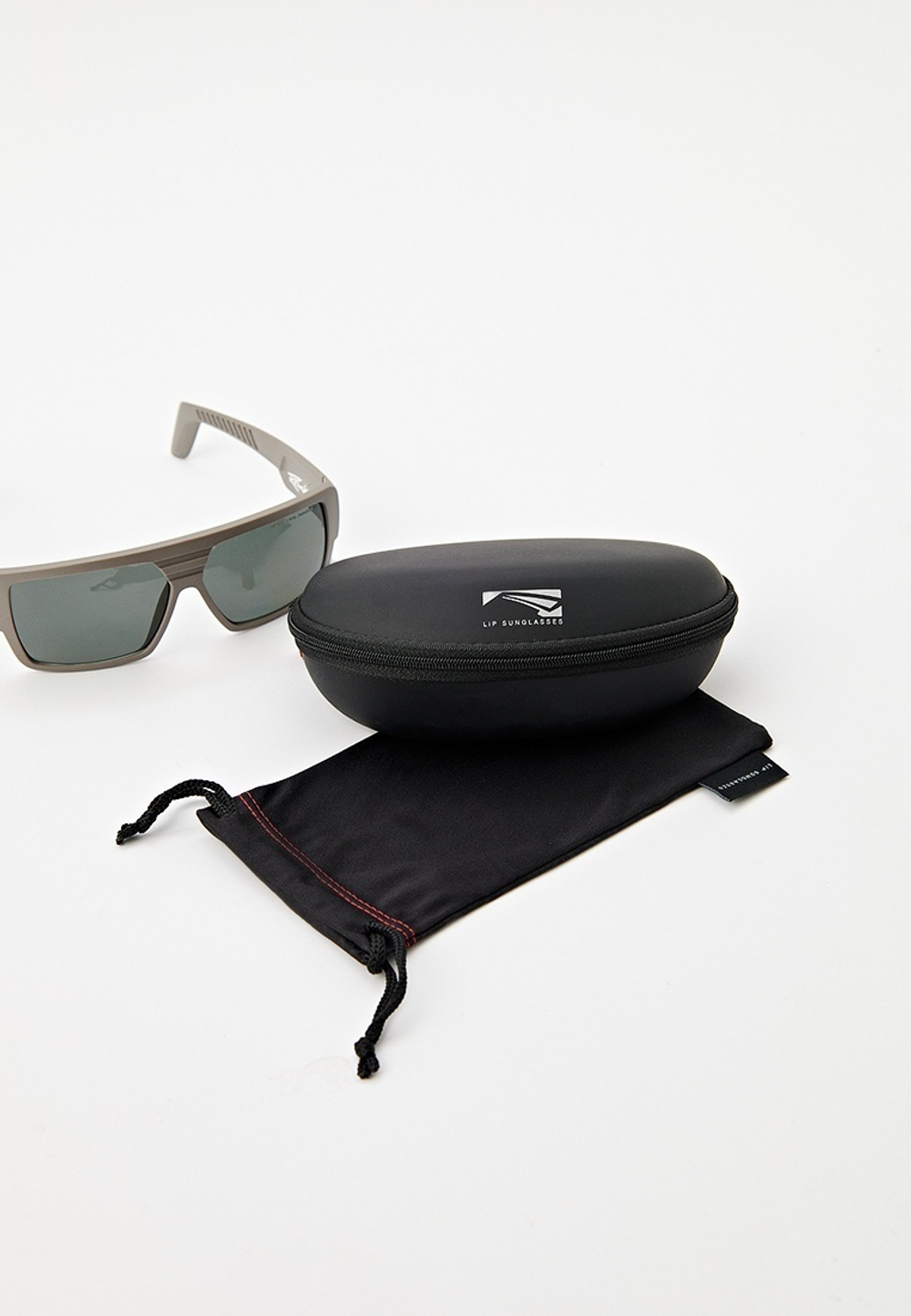 Спортивные очки LiP Rock / Matt Grey / PC Polarized / Smoke Lens