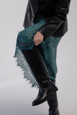 Юбка с кружевом