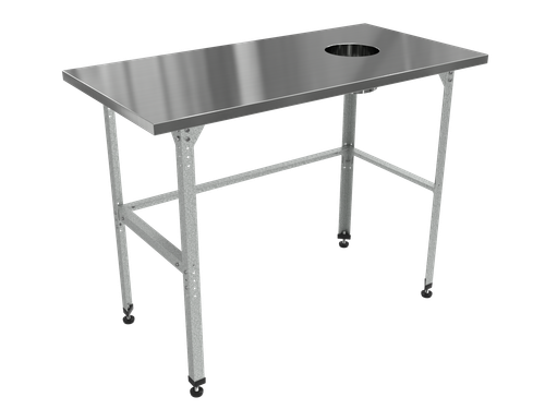 Стол для сбора отходов "Бизнес" СПБо, 1000х700х850 мм, без борта