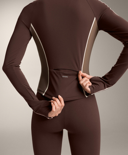 Oysho Легкая и теплая высокотехнологичная куртка, коричневый