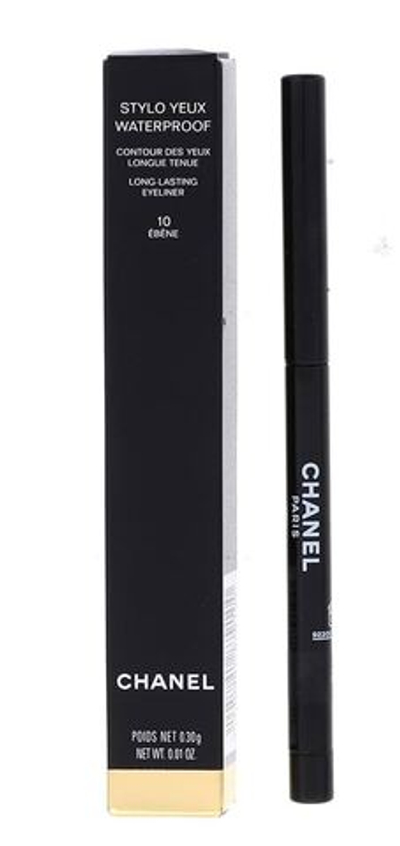 CHANEL STYLO YEUX WATERPROOF EYELINER 10 EBENE