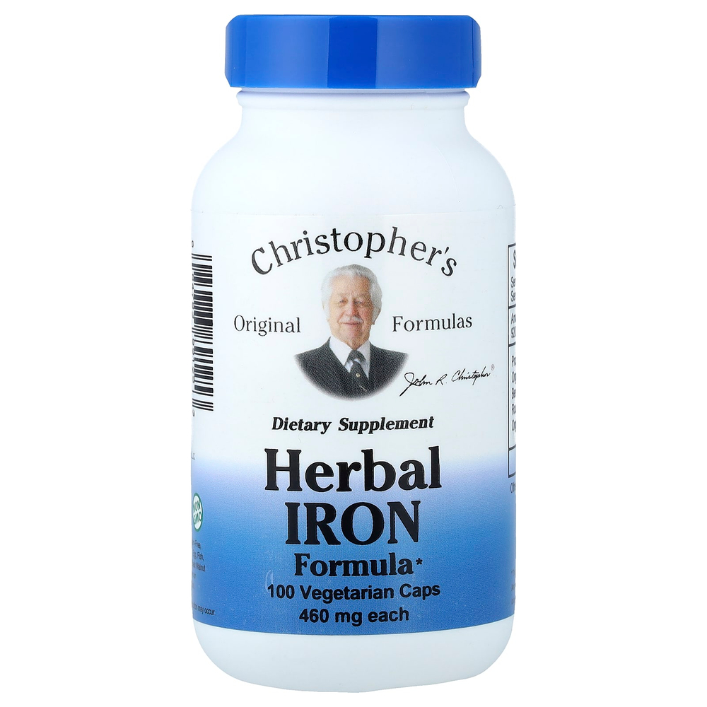 Christopher's Original Formulas, Herbal Formula, 100 вегетарианских капсул