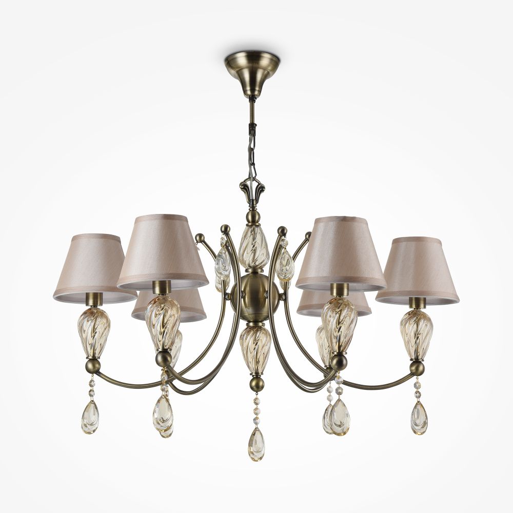 Подвесная люстра Maytoni Murano RC855-PL-06-R