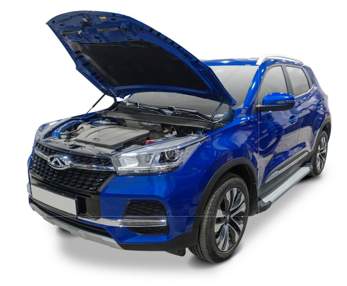 Газовые упоры капота АвтоУпор для Chery Tiggo 4 I поколение рестайлинг 2019-н.в., 2 шт., UCRTI4011