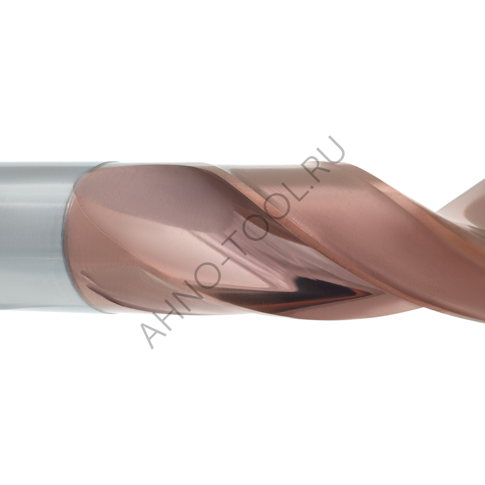 Сверло 19.4мм монолитное твердосплавное 5D с подводом СОЖ. SP-X801051940 VHM AHNO