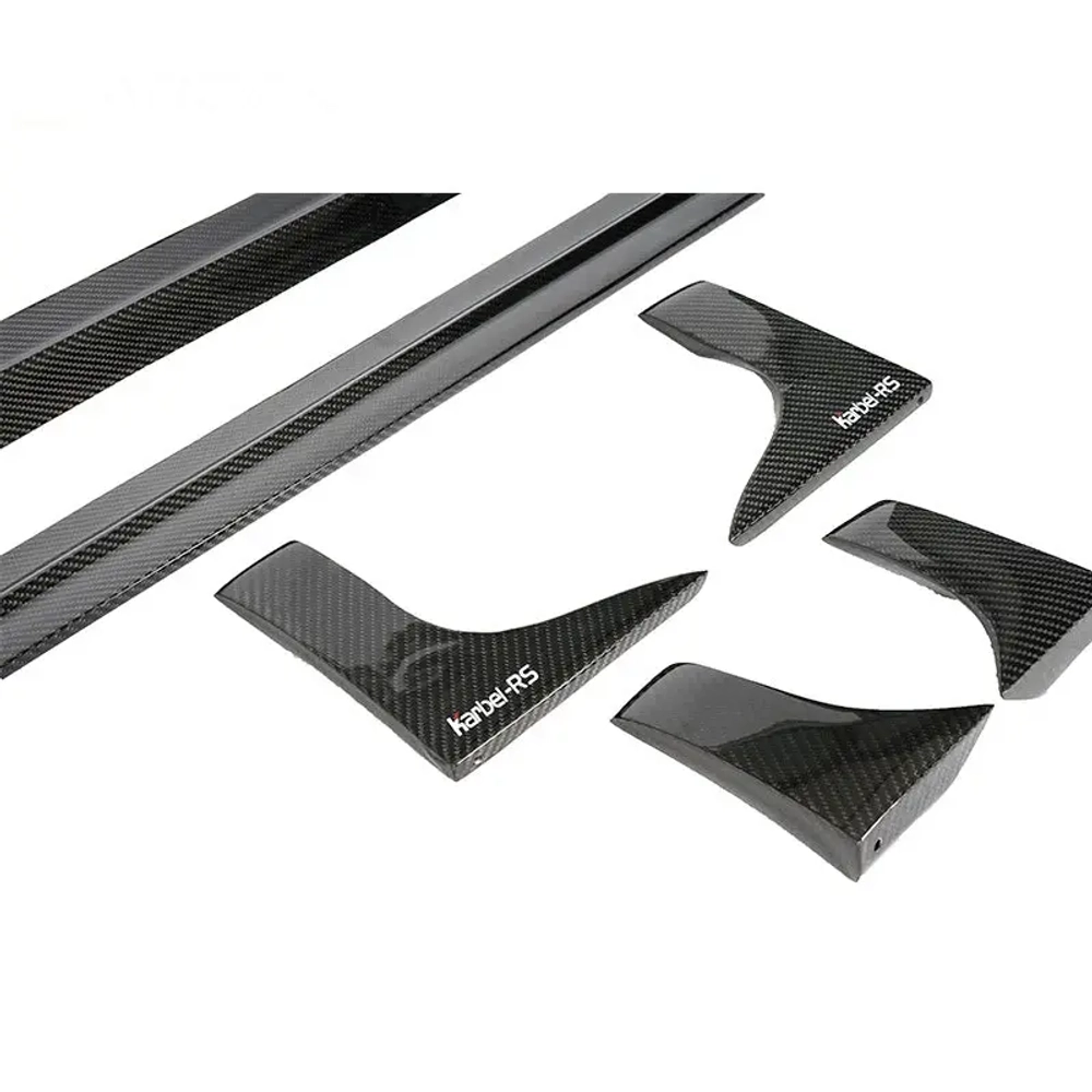 Карбоновые юбки для AUDI RS5 B9 2017 - 2019 Ауди обвес