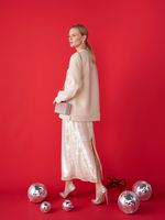 ЮБКА В ПАЙЕТКАХ PASTEL BEIGE