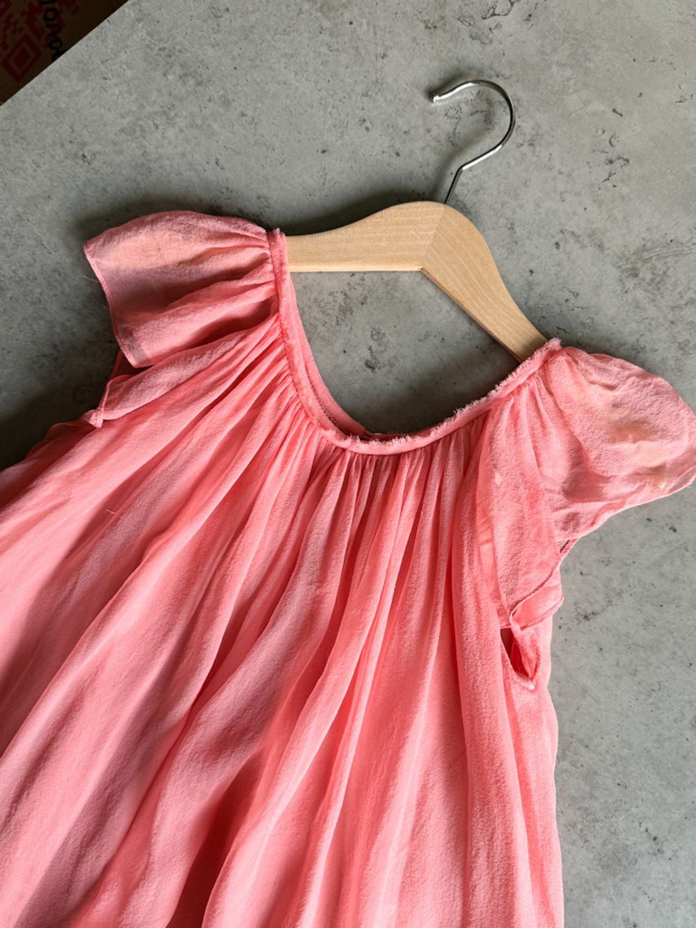 Шелковое платье Bonpoint , 116