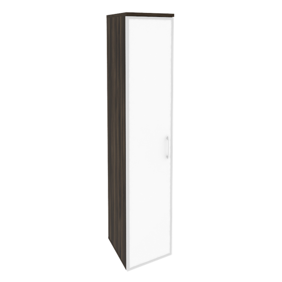 Оникс Шкаф высокий узкий левый O.SU-1.10 R (L) white  400*420*1977