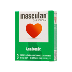 Masculan Anatomic - презервативы анатомической формы