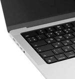 Ноутбук Apple MacBook Pro 14" A2442 (MKGR3X/A) 14"/Apple M1 Pro/RAM 16GB/SSD 512GB/14 Core GPU/3024*1964/Retina/Mac Os/Подсветка кл-ры: нет/серебристый. Состояние: B1