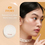 Hince, Second Skin Glow, кушон, оттенок 21 слоновая кость, 12 г (0,42 унции)