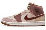Air Jordan 1 Mid Se 'Dark Pony Smoky Mauve' Women's