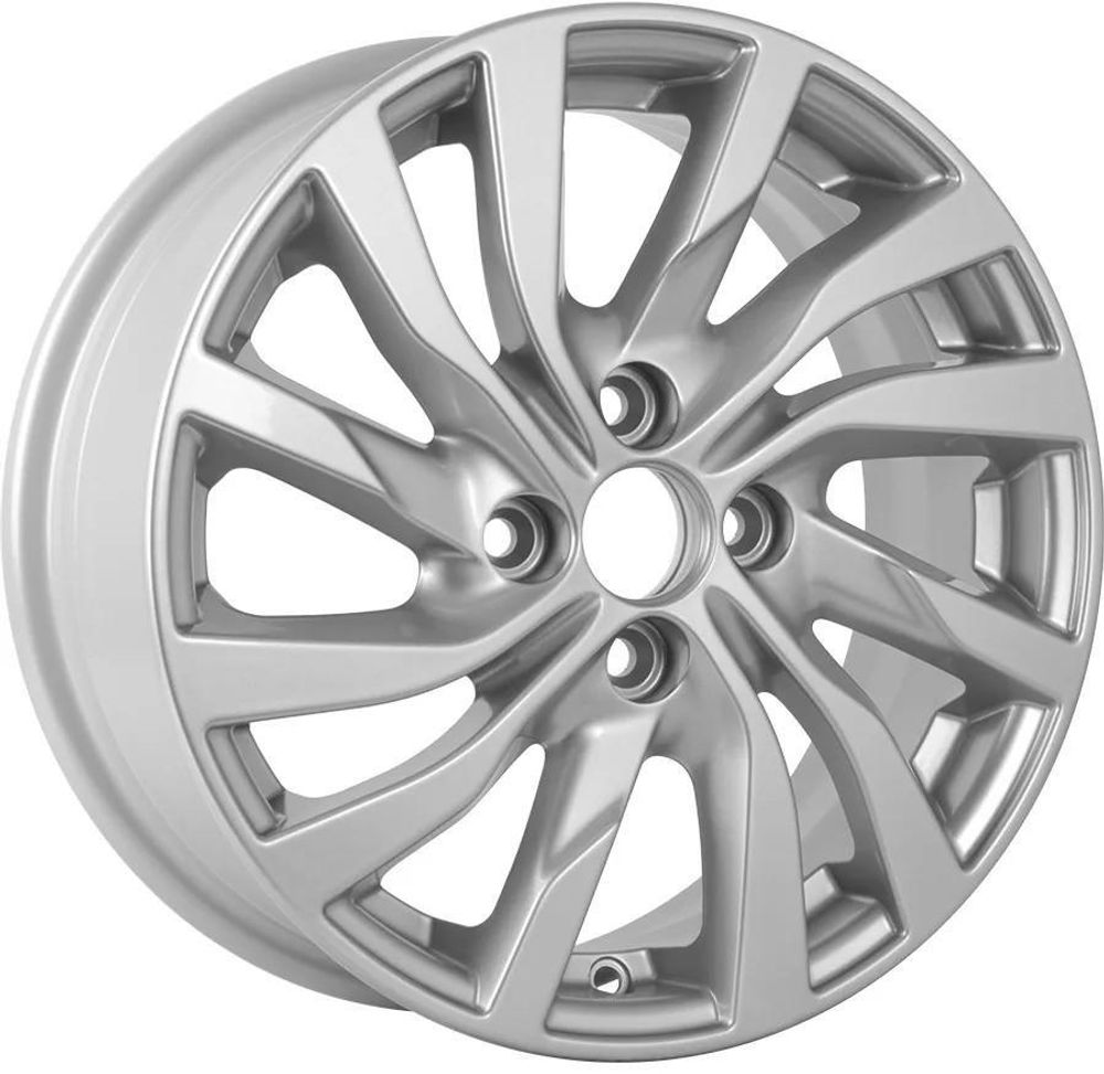 K&amp;K KC882 6x15 4x100 ET 46 Dia 54.1 (silver)