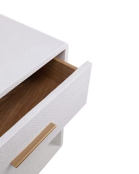 Белая прикроватная тумба “Тейт”