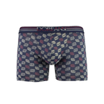 Мужские облегающие трусы-боксеры с графическим принтом Doreanse Reflection (Размер: S) (Цвет: темно-синий)