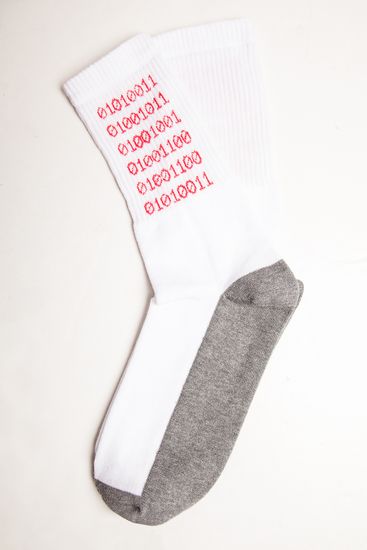 Носки SKILLS Цифры (Белый (Белый), 40-44)