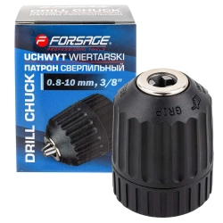 Патрон цанговый для дрели (1-10мм, 3/8'') Forsage F-G00534