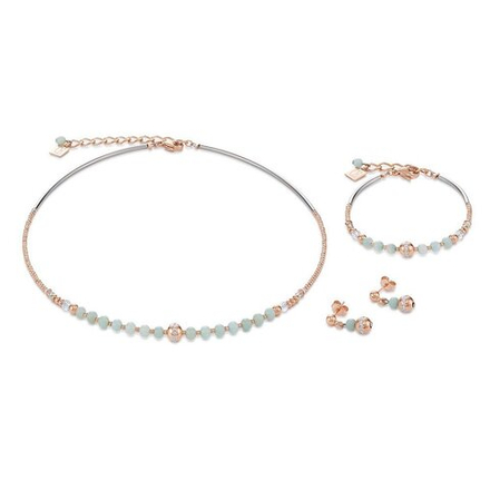 Серьги Coeur de Lion Mint Green 4992/21-0522 цвет зеленый