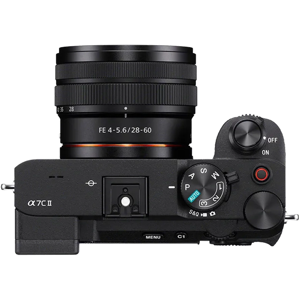 Цифровая фотокамера Sony Alpha a7C II Kit 28–60mm f/4-5.6. Черный