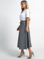 Юбка Льюис (серая) Ю15476-10М LT Collection