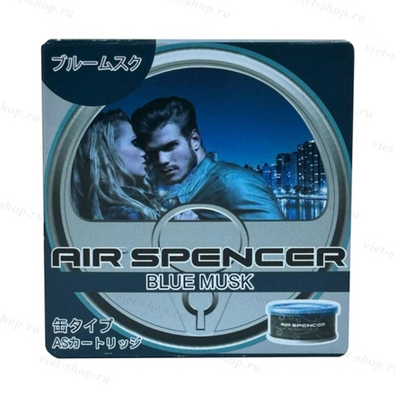 Eikosha Air spencer автомобильный ароматизатор Blue Musk А-85