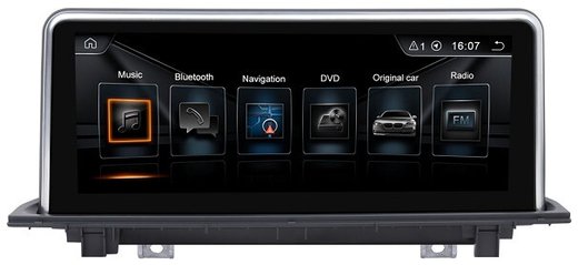 Магнитола BMW X1 (F48) 2015-2017 NBT - Carmedia XN-B1009-Q6 монитор 10" на Android 10, SIM-слот, 4ГБ-64ГБ