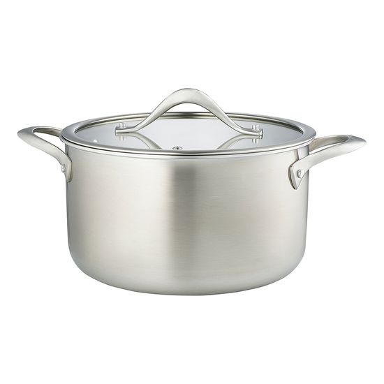 Кастрюля с крышкой 3ply etalon, D24 см, 6 л